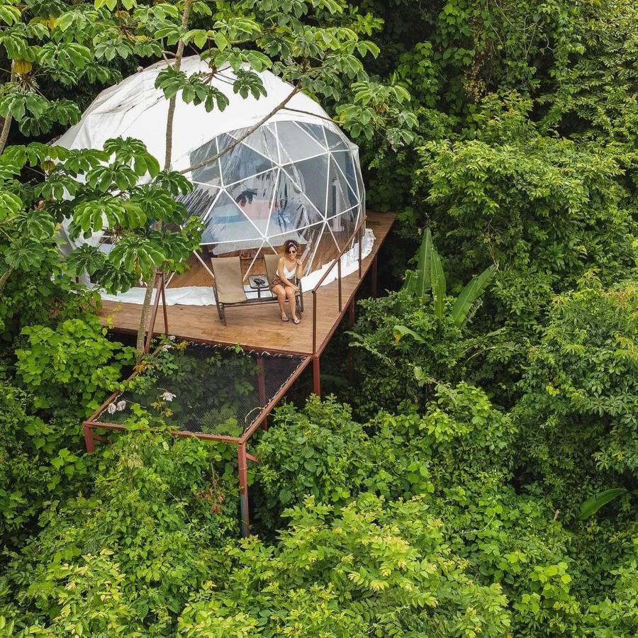 Miramar Domos Mirador Romantic Private Honeymoon Glamping מראה חיצוני תמונה
