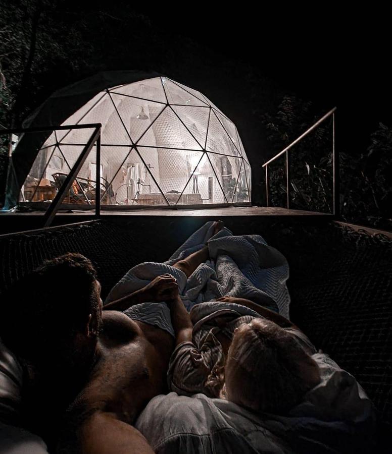 Miramar Domos Mirador Romantic Private Honeymoon Glamping מראה חיצוני תמונה