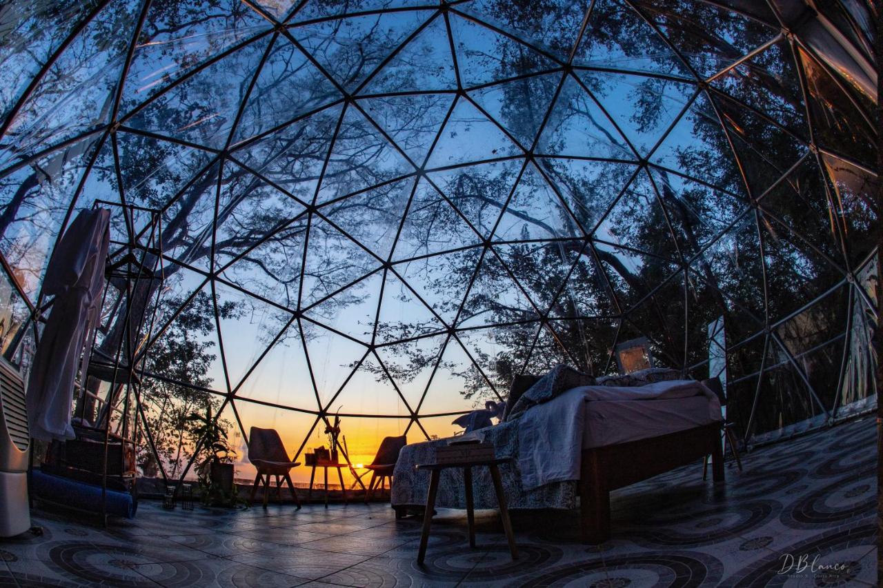 Miramar Domos Mirador Romantic Private Honeymoon Glamping מראה חיצוני תמונה