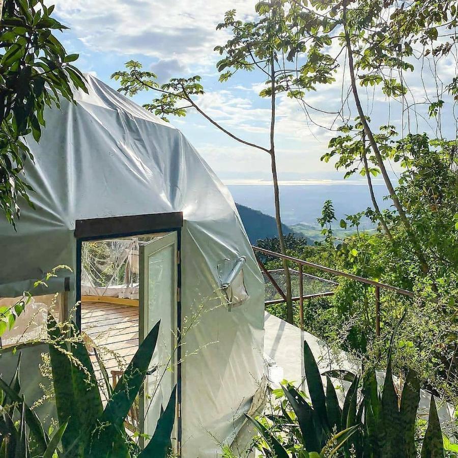 Miramar Domos Mirador Romantic Private Honeymoon Glamping מראה חיצוני תמונה