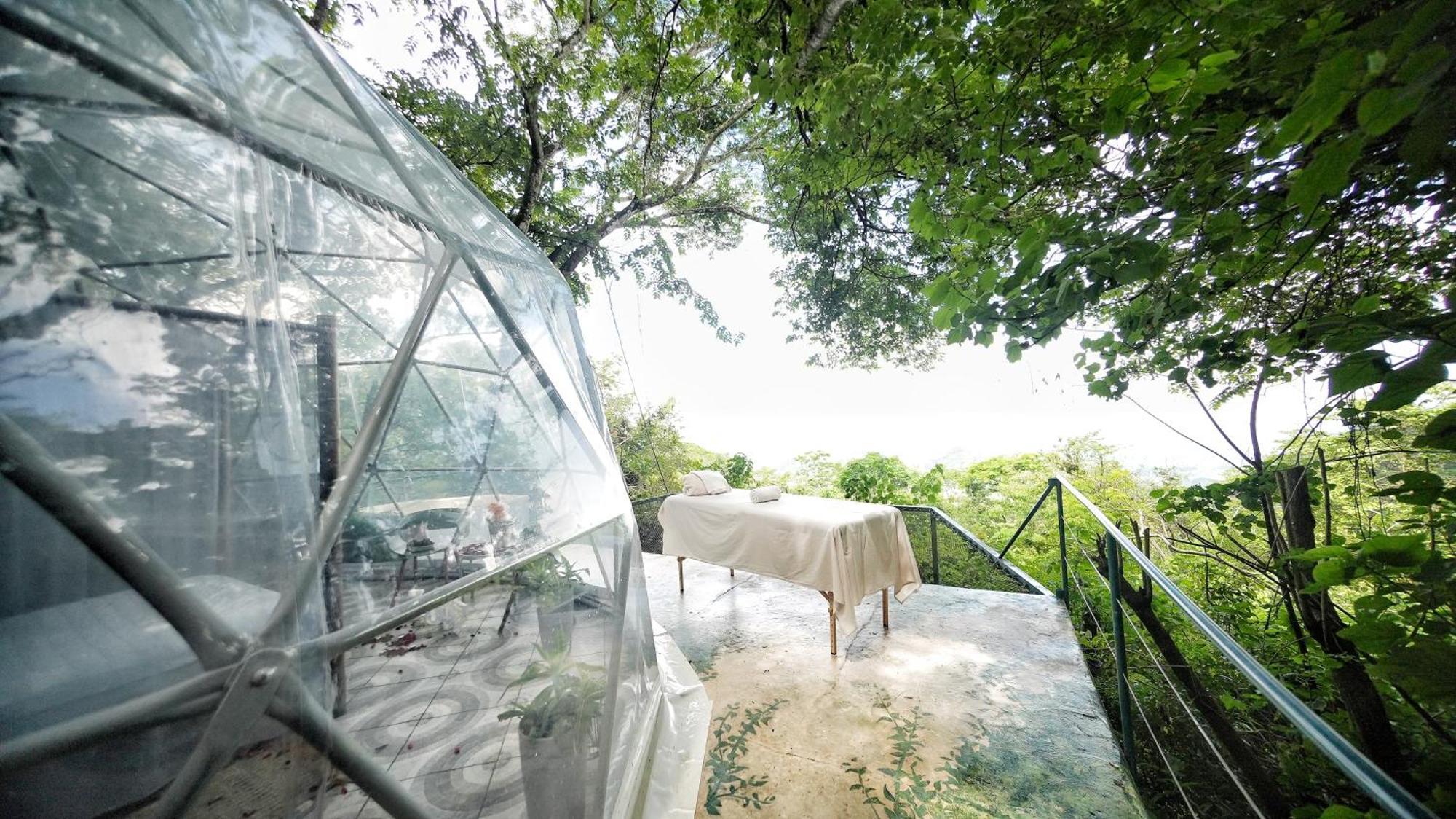 Miramar Domos Mirador Romantic Private Honeymoon Glamping מראה חיצוני תמונה